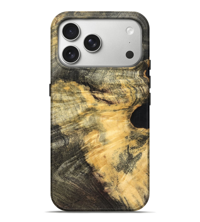 iPhone 17 Pro Max Wood Live Edge Phone Case - Sylas (Solid Wood, 826322)