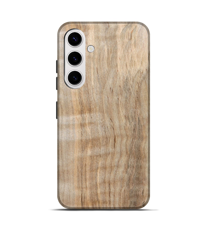 Galaxy S25 Wood Live Edge Phone Case - Brady (Solid Wood, 826323)