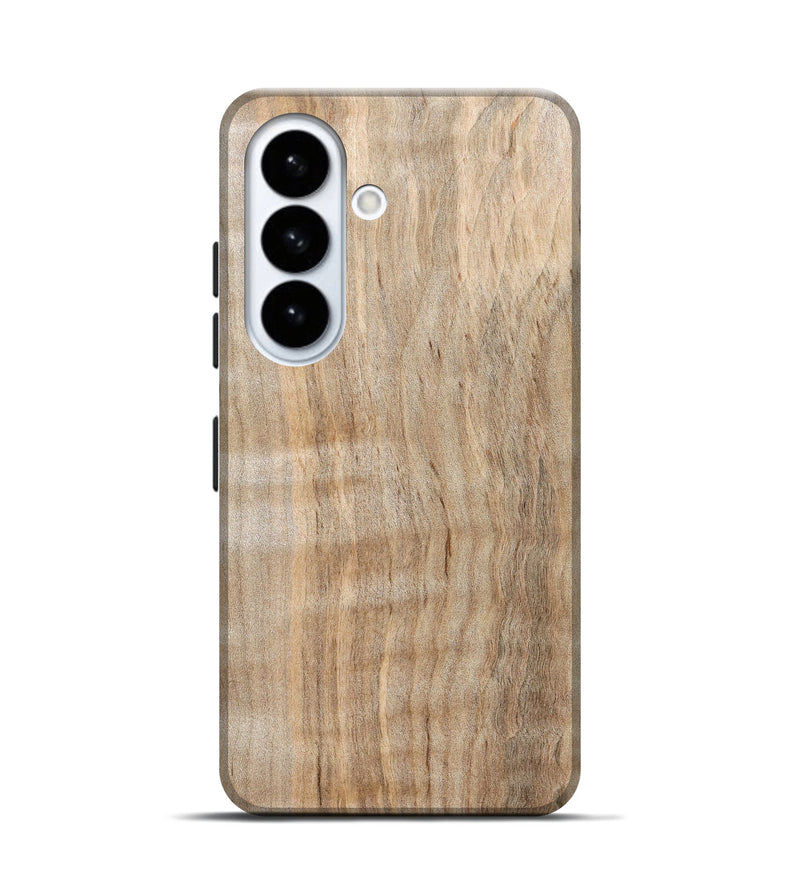 Galaxy S26 Wood Live Edge Phone Case - Brady (Solid Wood, 826323)