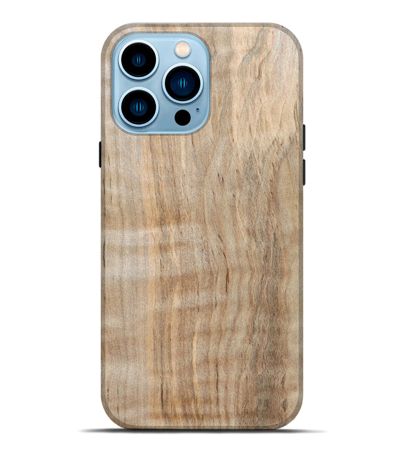iPhone 14 Pro Max Wood Live Edge Phone Case - Brady (Solid Wood, 826323)