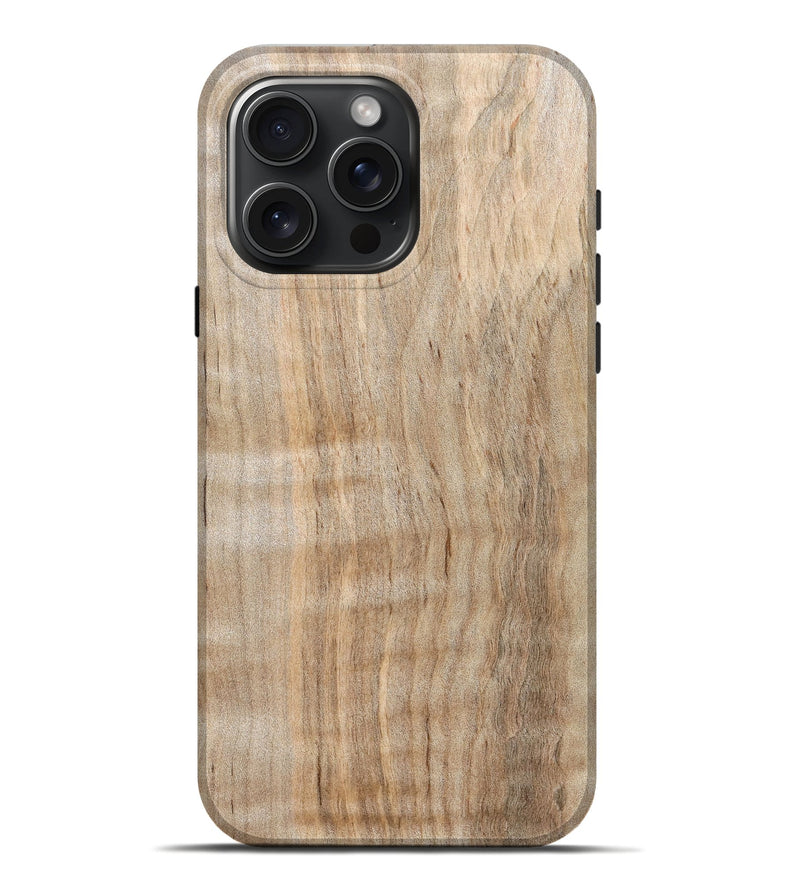 iPhone 16 Pro Max Wood Live Edge Phone Case - Brady (Solid Wood, 826323)