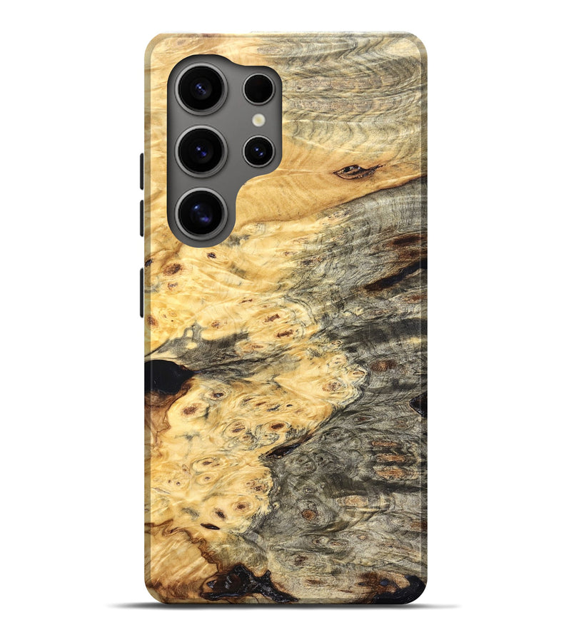 Galaxy S25 Ultra Wood Live Edge Phone Case - Chantel (Solid Wood, 826324)