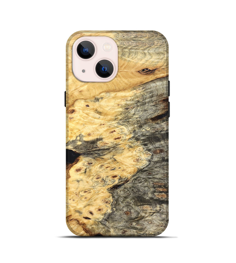 iPhone 13 mini Wood Live Edge Phone Case - Chantel (Solid Wood, 826324)
