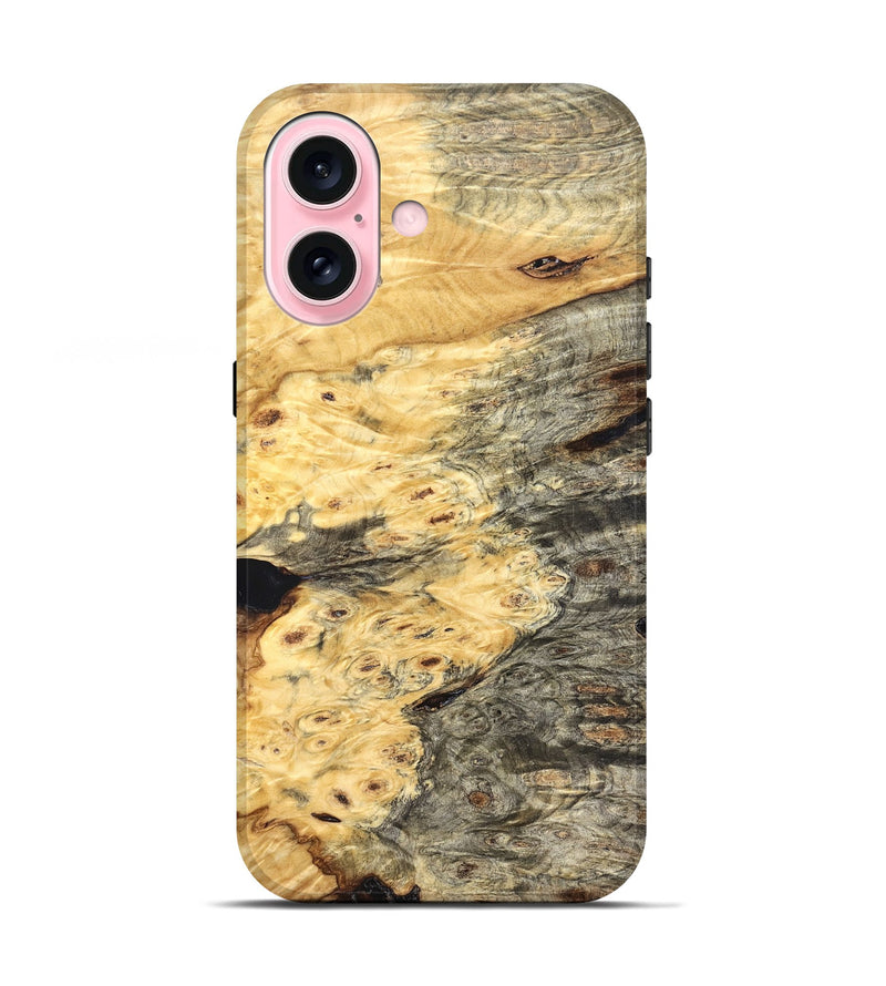 iPhone 17 Wood Live Edge Phone Case - Chantel (Solid Wood, 826324)