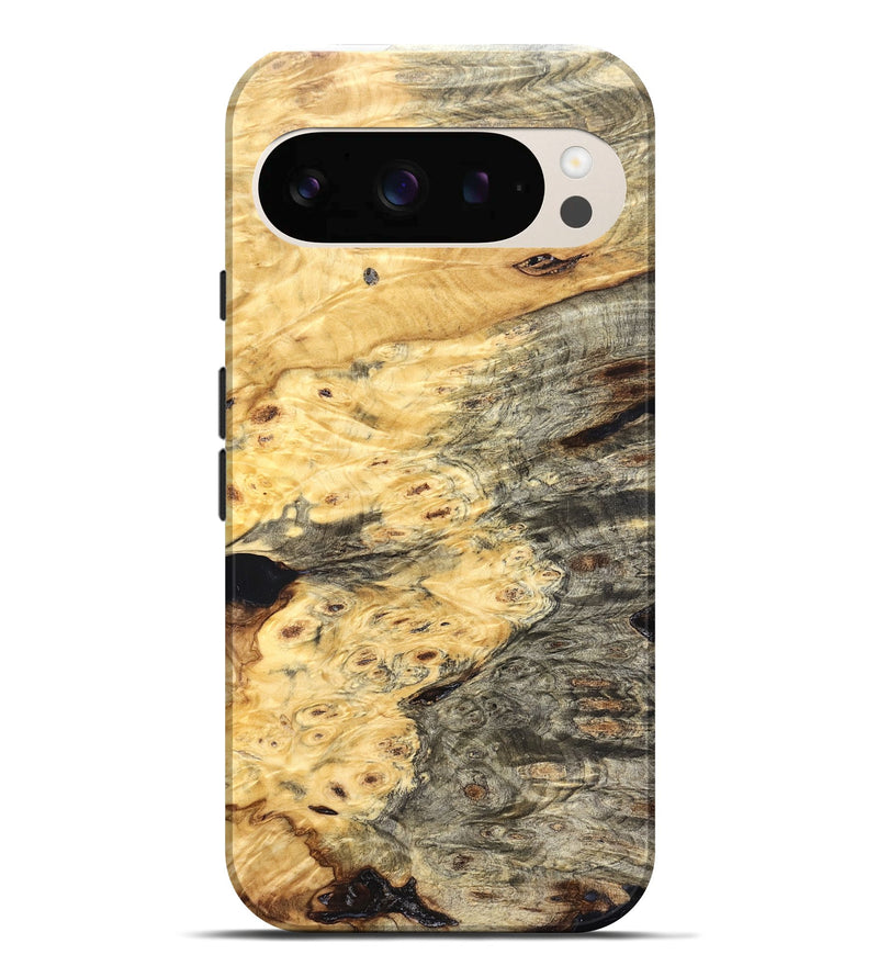 Pixel 10 Pro XL Wood Live Edge Phone Case - Chantel (Solid Wood, 826324)