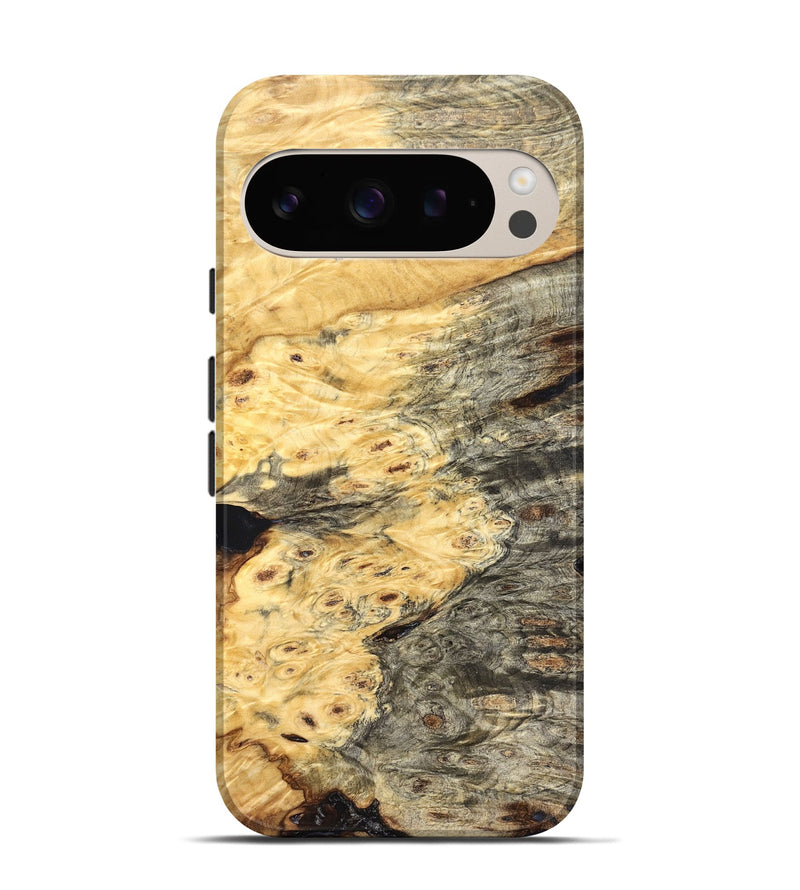 Pixel 9 Wood Live Edge Phone Case - Chantel (Solid Wood, 826324)