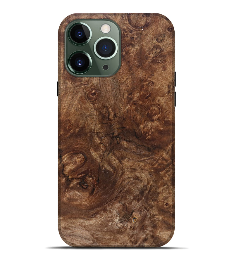iPhone 13 Pro Max Wood Live Edge Phone Case - Dora (Solid Wood, 826325)
