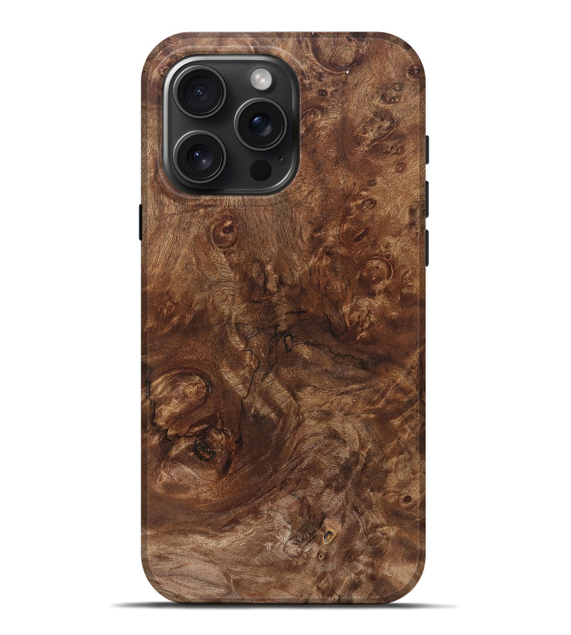 iPhone 16 Pro Max Wood Live Edge Phone Case - Dora (Solid Wood, 826325)