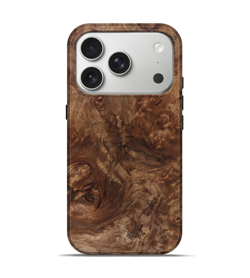iPhone 17 Pro Wood Live Edge Phone Case - Dora (Solid Wood, 826325)