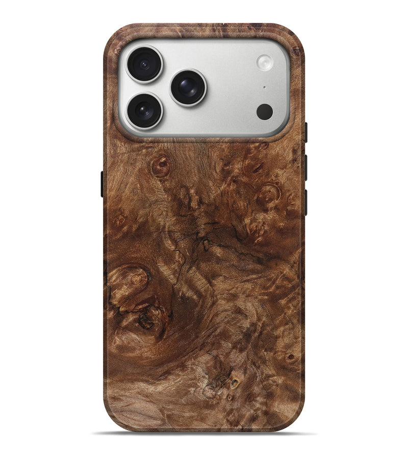 iPhone 17 Pro Max Wood Live Edge Phone Case - Dora (Solid Wood, 826325)