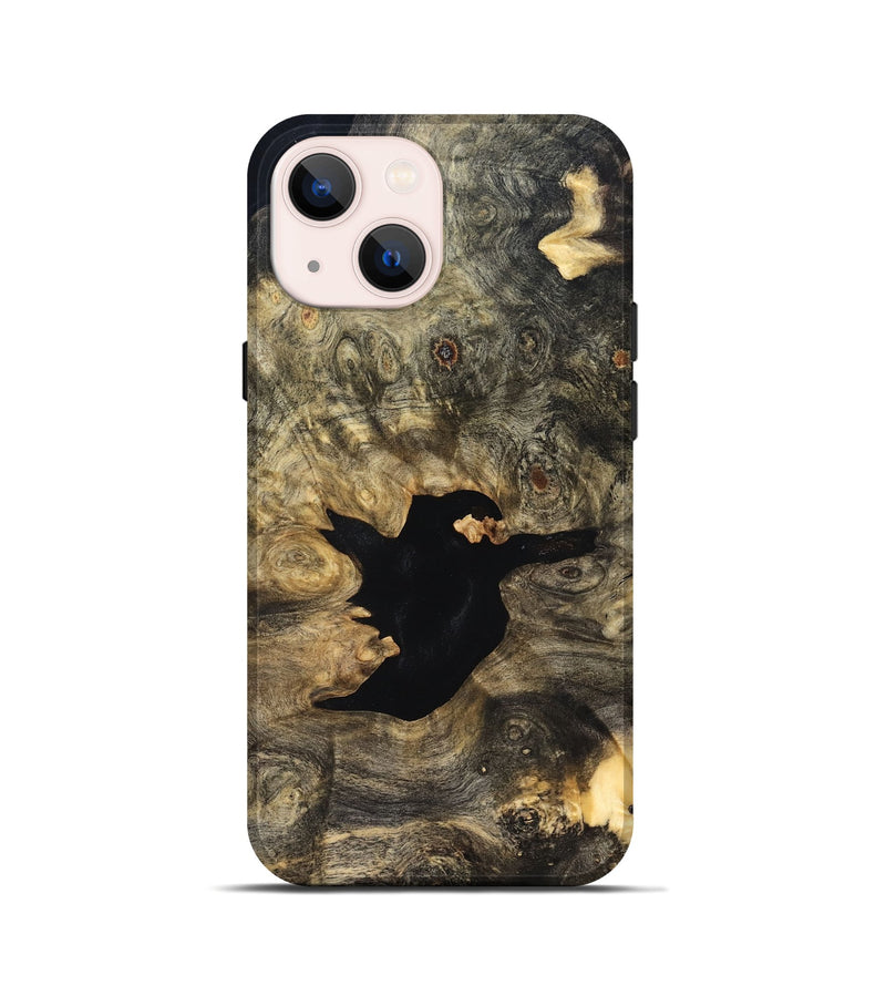 iPhone 13 mini Wood Live Edge Phone Case - Jerod (Solid Wood, 826327)