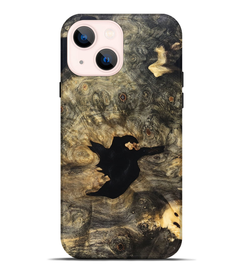 iPhone 14 Plus Wood Live Edge Phone Case - Jerod (Solid Wood, 826327)