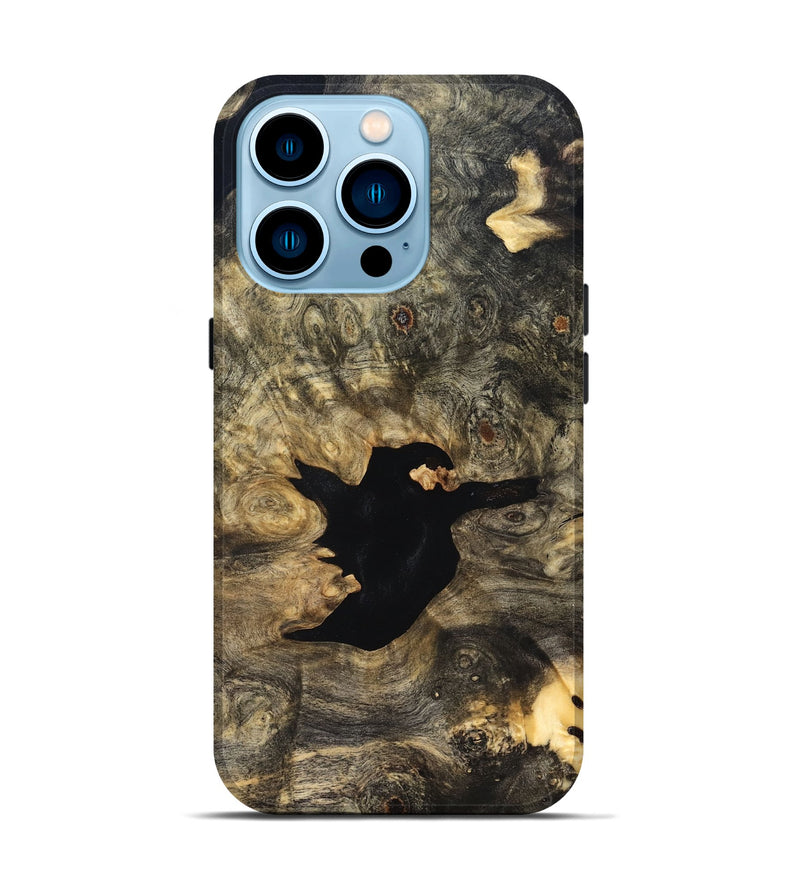iPhone 14 Pro Wood Live Edge Phone Case - Jerod (Solid Wood, 826327)