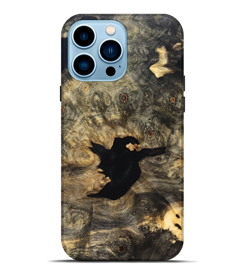 iPhone 14 Pro Max Wood Live Edge Phone Case - Jerod (Solid Wood, 826327)