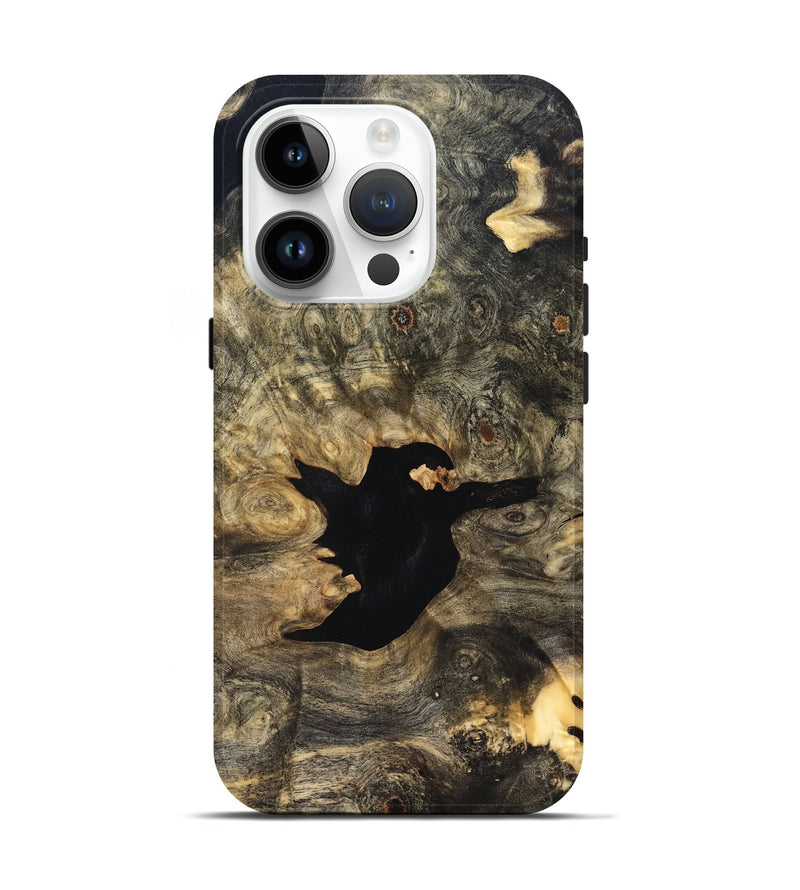 iPhone 15 Pro Wood Live Edge Phone Case - Jerod (Solid Wood, 826327)