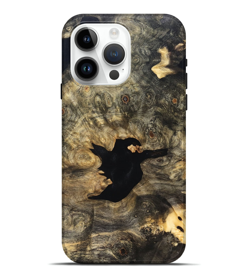 iPhone 15 Pro Max Wood Live Edge Phone Case - Jerod (Solid Wood, 826327)