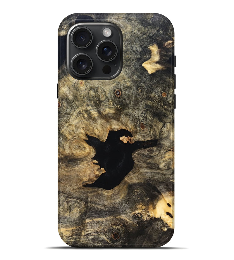 iPhone 16 Pro Max Wood Live Edge Phone Case - Jerod (Solid Wood, 826327)
