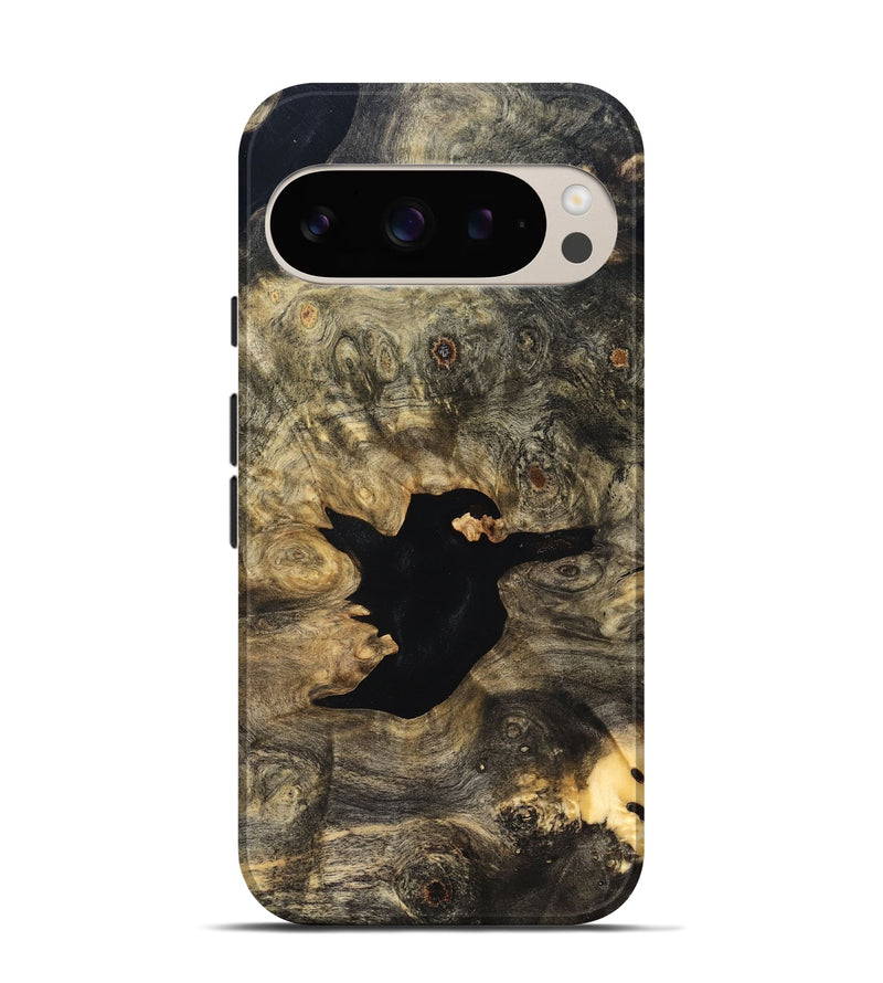 Pixel 9 Pro Wood Live Edge Phone Case - Jerod (Solid Wood, 826327)