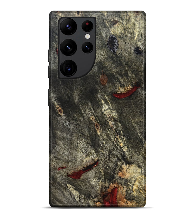 Galaxy S22 Ultra Wood Live Edge Phone Case - Aniyah (Solid Wood, 826328)