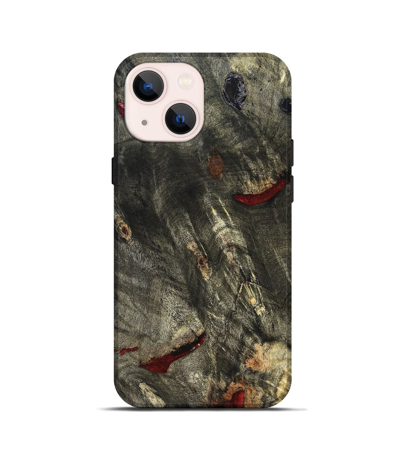 iPhone 13 mini Wood Live Edge Phone Case - Aniyah (Solid Wood, 826328)