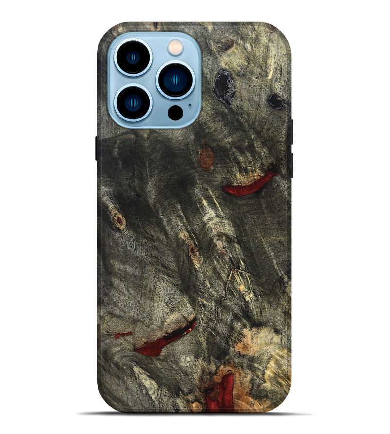 iPhone 14 Pro Max Wood Live Edge Phone Case - Aniyah (Solid Wood, 826328)