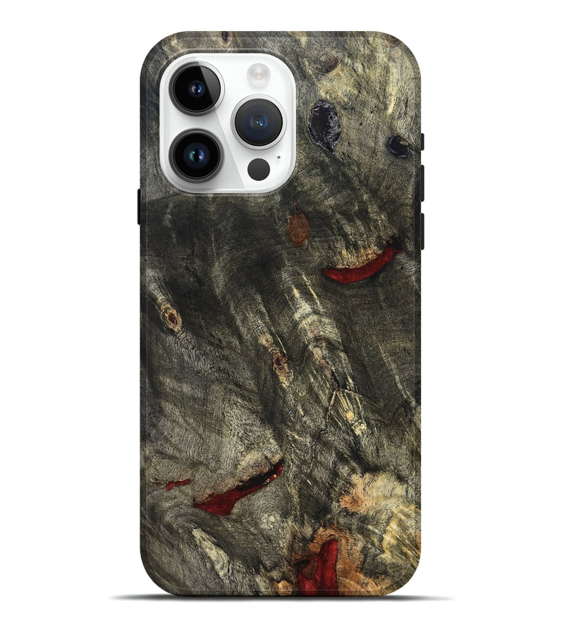 iPhone 15 Pro Max Wood Live Edge Phone Case - Aniyah (Solid Wood, 826328)