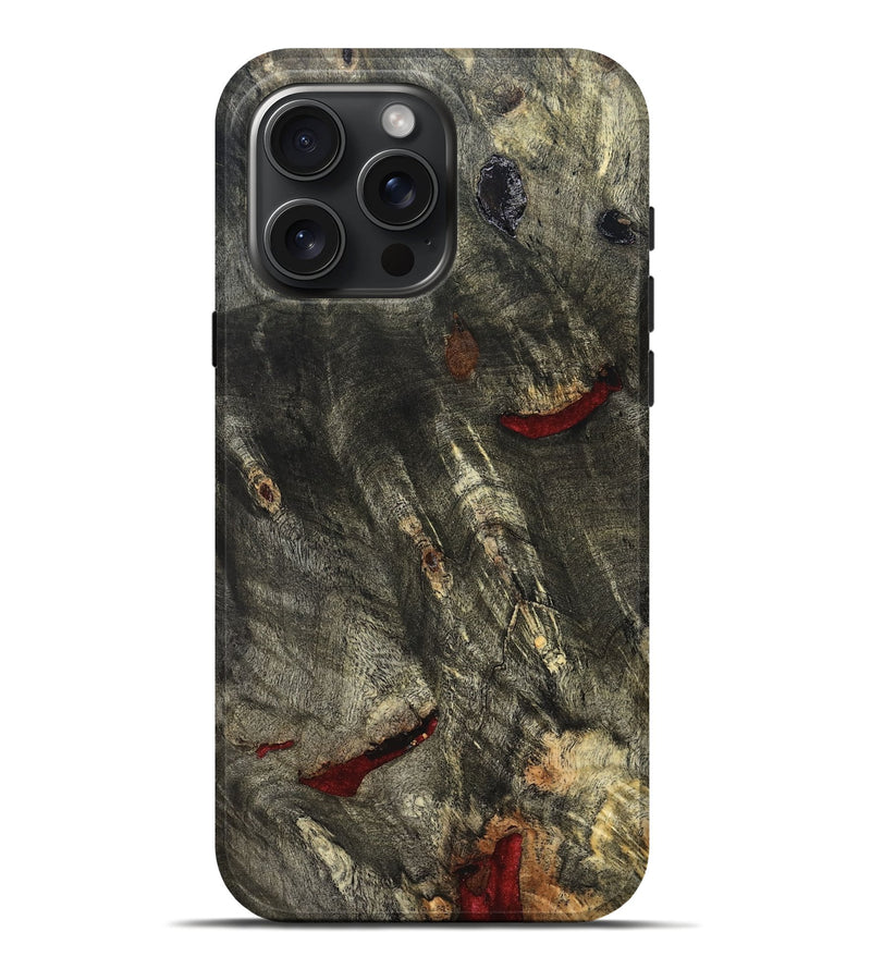 iPhone 16 Pro Max Wood Live Edge Phone Case - Aniyah (Solid Wood, 826328)