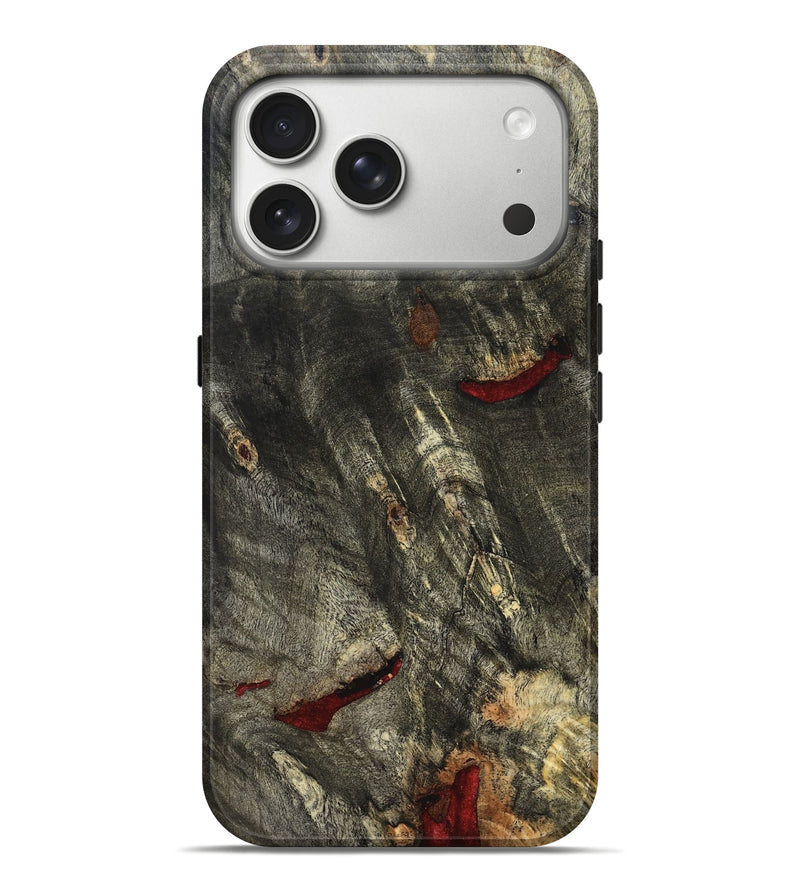 iPhone 17 Pro Max Wood Live Edge Phone Case - Aniyah (Solid Wood, 826328)