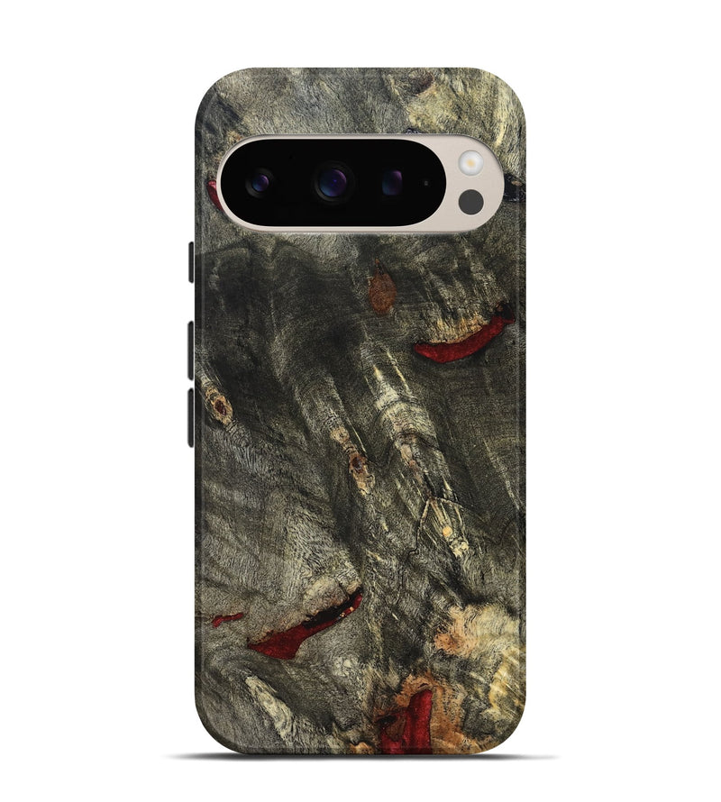Pixel 9 Pro Wood Live Edge Phone Case - Aniyah (Solid Wood, 826328)