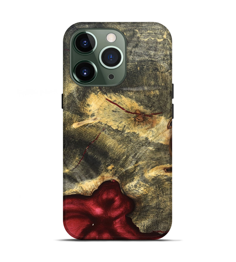 iPhone 13 Pro Wood Live Edge Phone Case - Renita (Solid Wood, 826329)