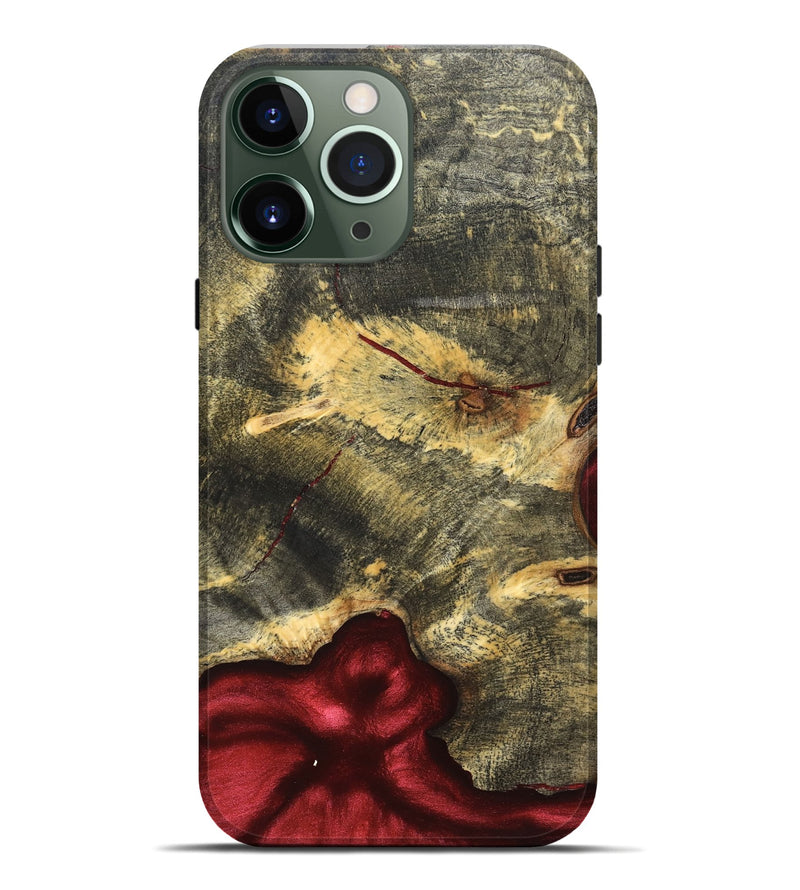 iPhone 13 Pro Max Wood Live Edge Phone Case - Renita (Solid Wood, 826329)