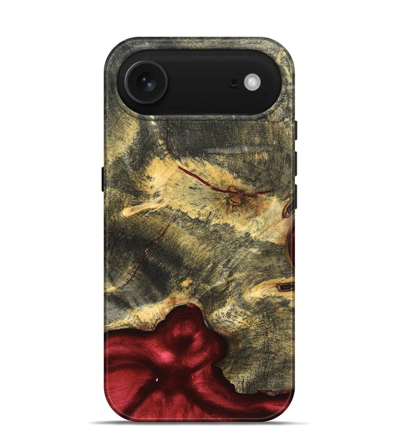 iPhone 17 Air Wood Live Edge Phone Case - Renita (Solid Wood, 826329)