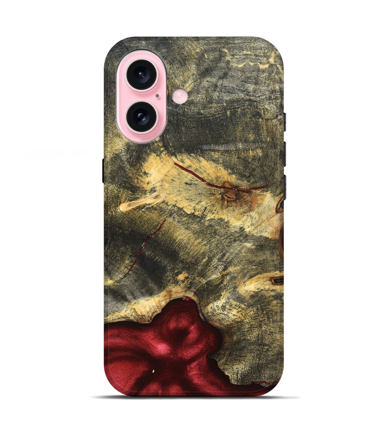 iPhone 17 Wood Live Edge Phone Case - Renita (Solid Wood, 826329)