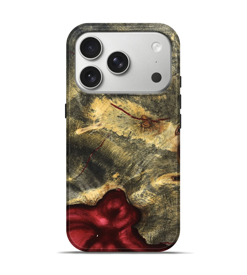 iPhone 17 Pro Wood Live Edge Phone Case - Renita (Solid Wood, 826329)