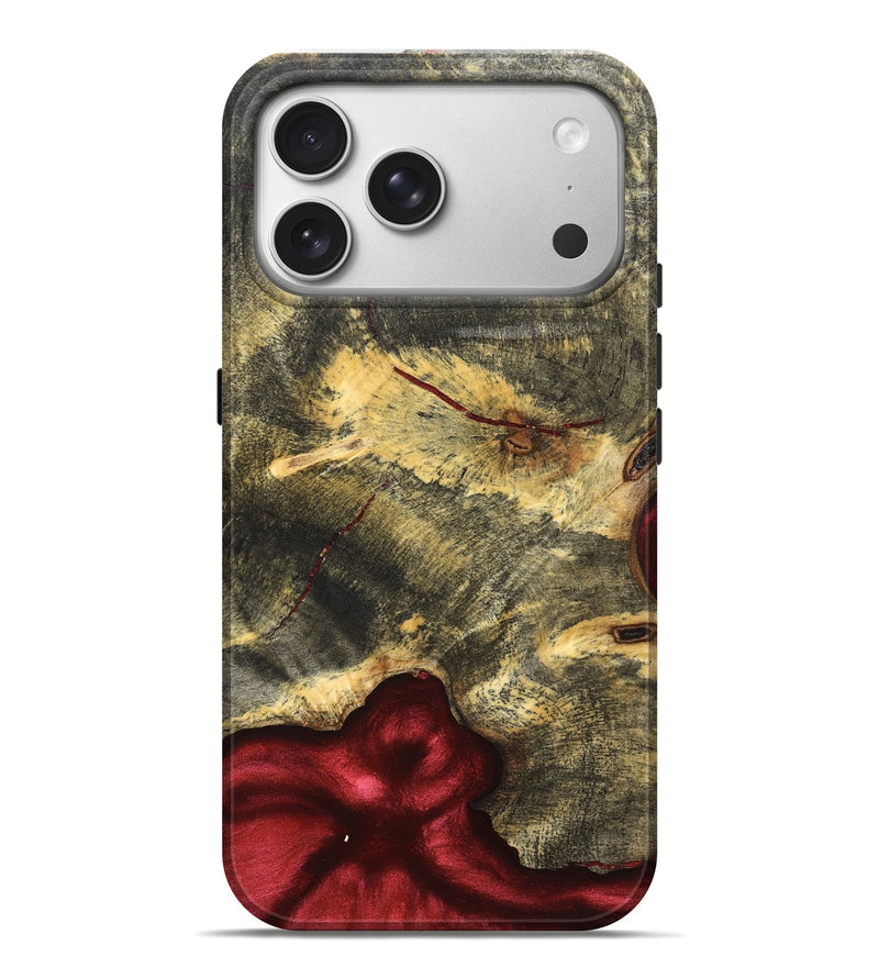 iPhone 17 Pro Max Wood Live Edge Phone Case - Renita (Solid Wood, 826329)