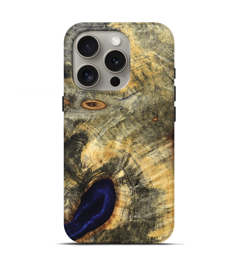 iPhone 16 Pro Wood Live Edge Phone Case - Barton (Solid Wood, 826330)