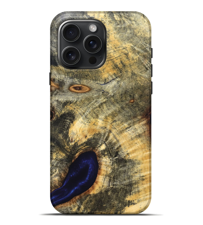 iPhone 16 Pro Max Wood Live Edge Phone Case - Barton (Solid Wood, 826330)