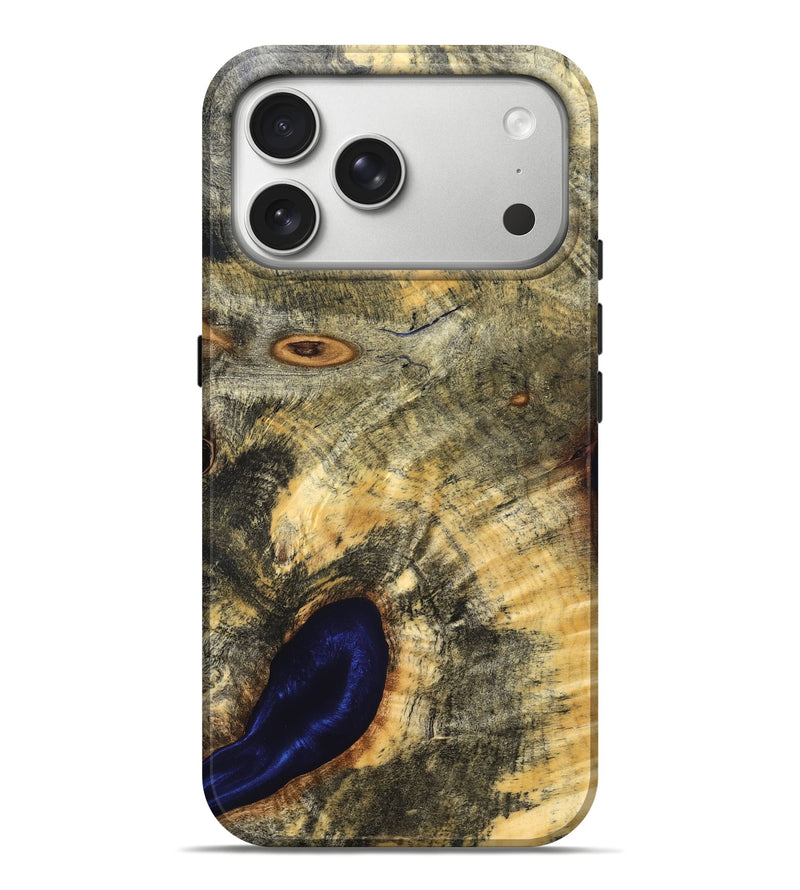 iPhone 17 Pro Max Wood Live Edge Phone Case - Barton (Solid Wood, 826330)