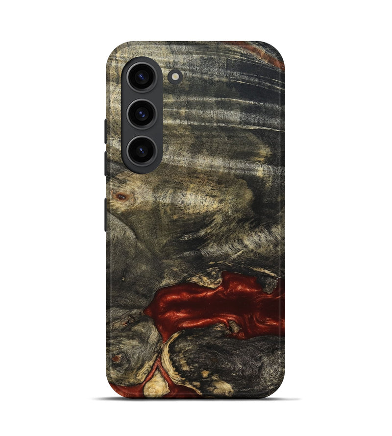Galaxy S23 Wood Live Edge Phone Case - Oral (Solid Wood, 826331)