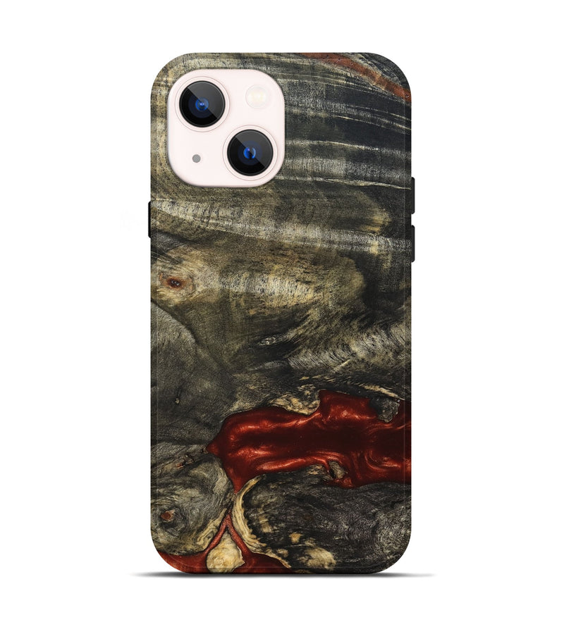 iPhone 14 Wood Live Edge Phone Case - Oral (Solid Wood, 826331)