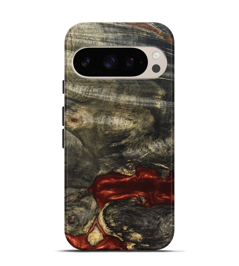 Pixel 10 Wood Live Edge Phone Case - Oral (Solid Wood, 826331)