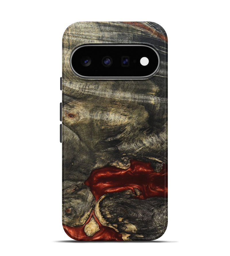 Pixel 11 Pro Wood Live Edge Phone Case - Oral (Solid Wood, 826331)
