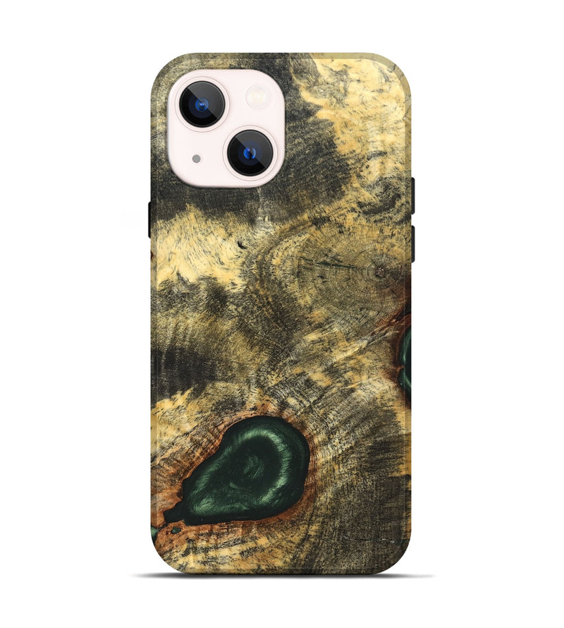 iPhone 14 Wood Live Edge Phone Case - Florian (Solid Wood, 826332)