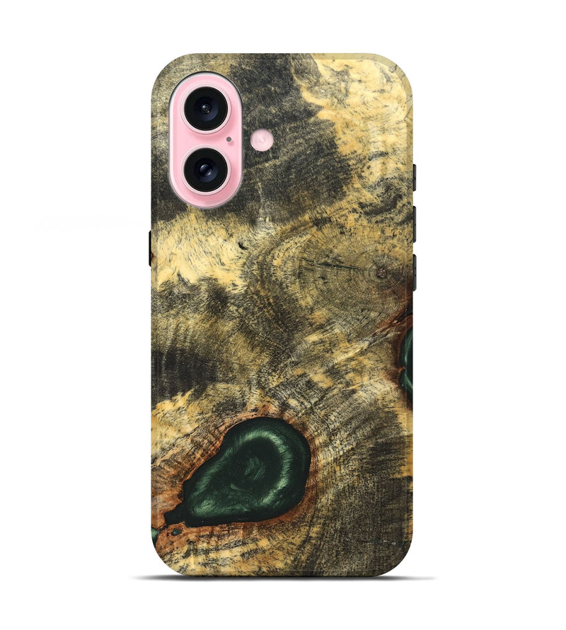 iPhone 17 Wood Live Edge Phone Case - Florian (Solid Wood, 826332)