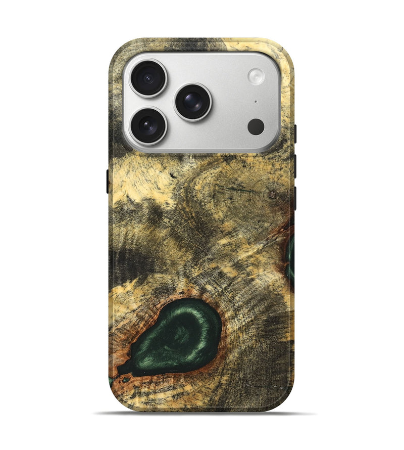 iPhone 17 Pro Wood Live Edge Phone Case - Florian (Solid Wood, 826332)