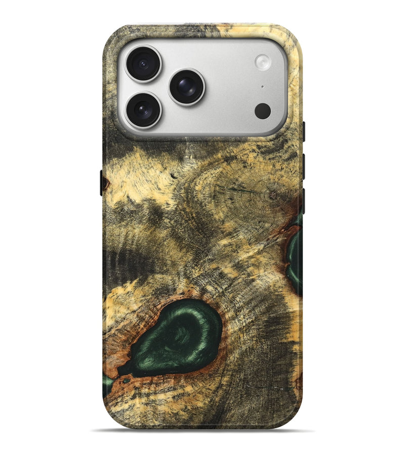 iPhone 17 Pro Max Wood Live Edge Phone Case - Florian (Solid Wood, 826332)
