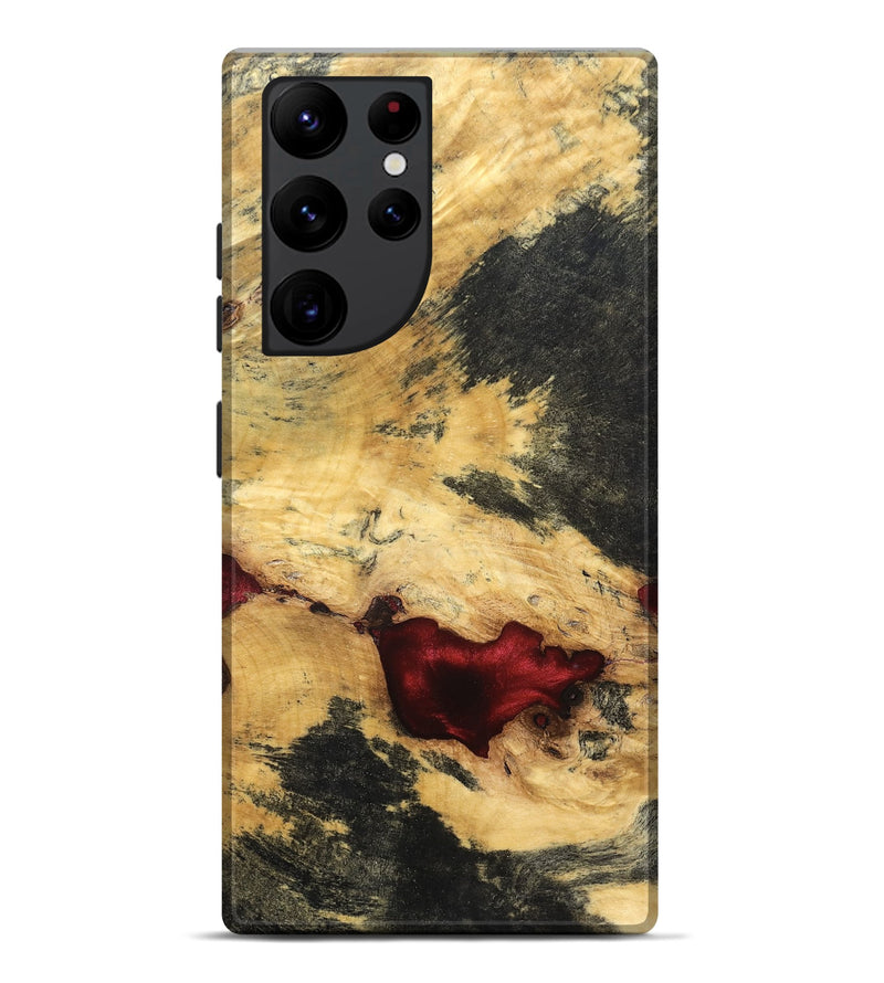 Galaxy S22 Ultra Wood Live Edge Phone Case - Tempie (Solid Wood, 826334)