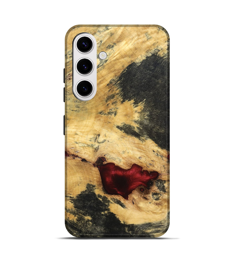 Galaxy S25 Wood Live Edge Phone Case - Tempie (Solid Wood, 826334)