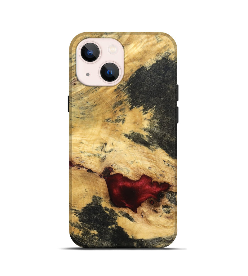 iPhone 13 mini Wood Live Edge Phone Case - Tempie (Solid Wood, 826334)