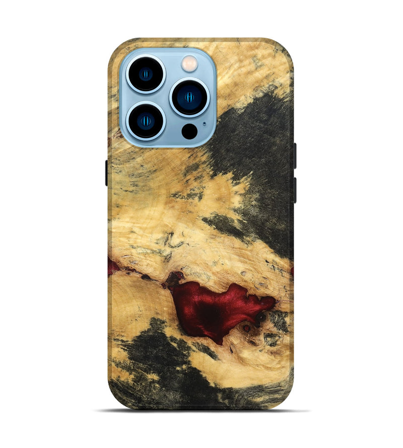 iPhone 14 Pro Wood Live Edge Phone Case - Tempie (Solid Wood, 826334)